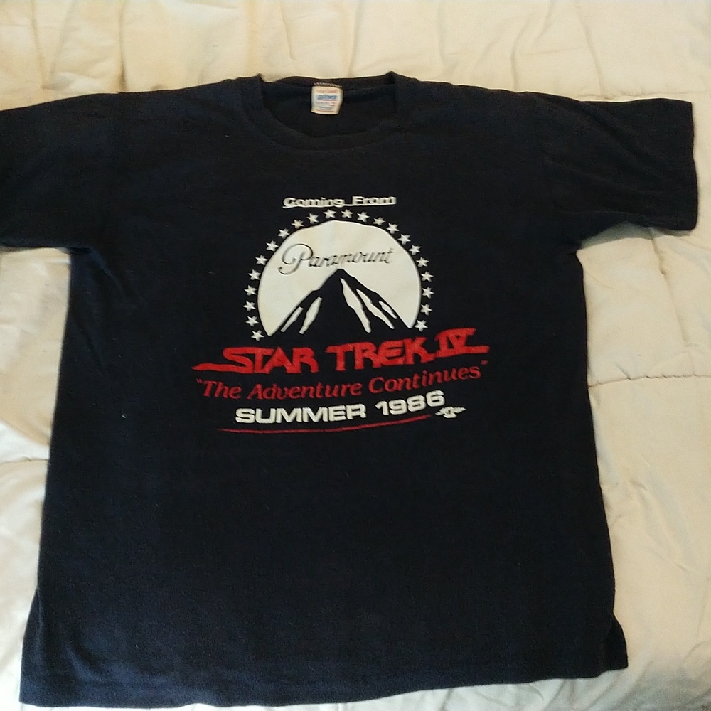 Star Trek IV 1986 Paramount T-shirt